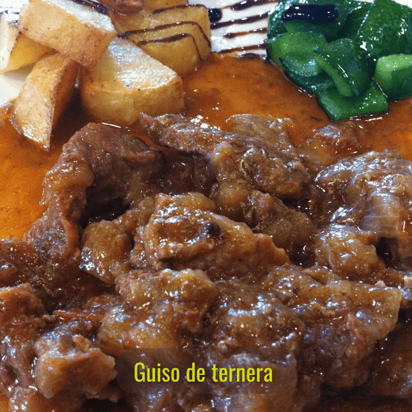 1 kg de carne para guiso o ragut de Ternera Añoja, tajadas cortadas.