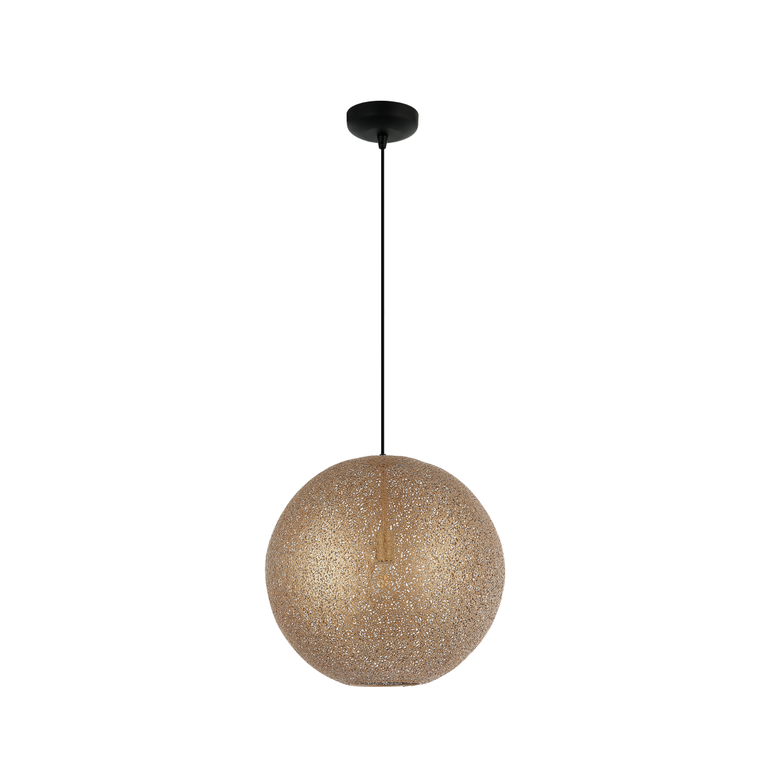 Various Oro Pendant Lamp – Ø40 cm – Glass/Metal – Stylish Design in Gold