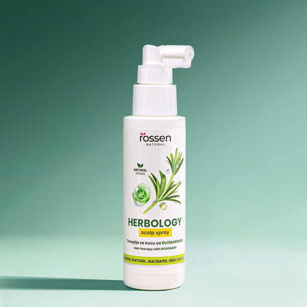 Spray para el cabello de romero