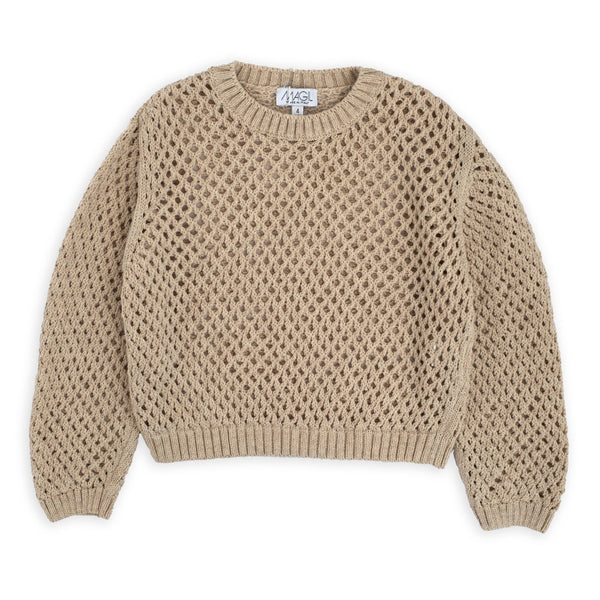 Pullover in maglia traforata | Magil