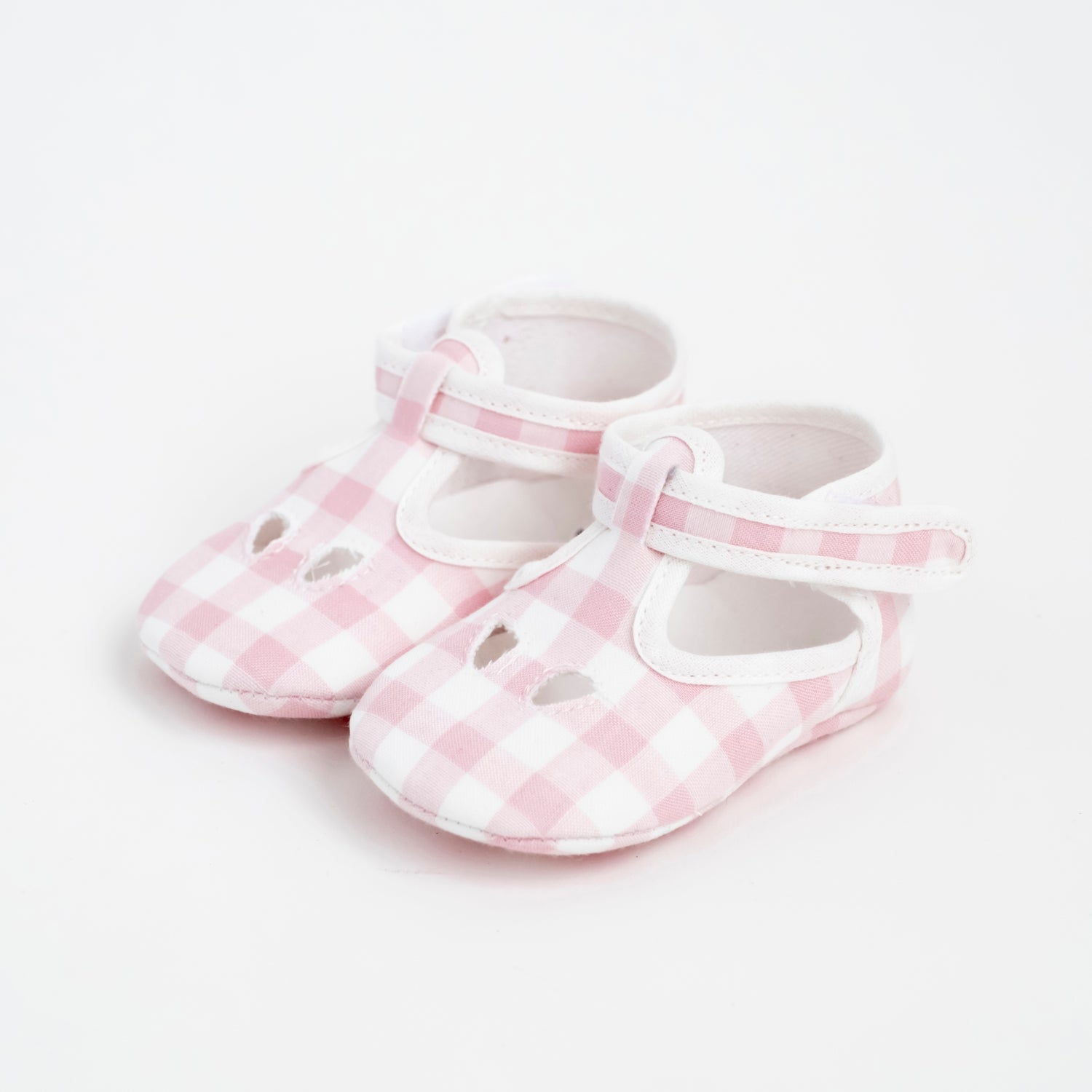 Scarpina occhietti in vichy