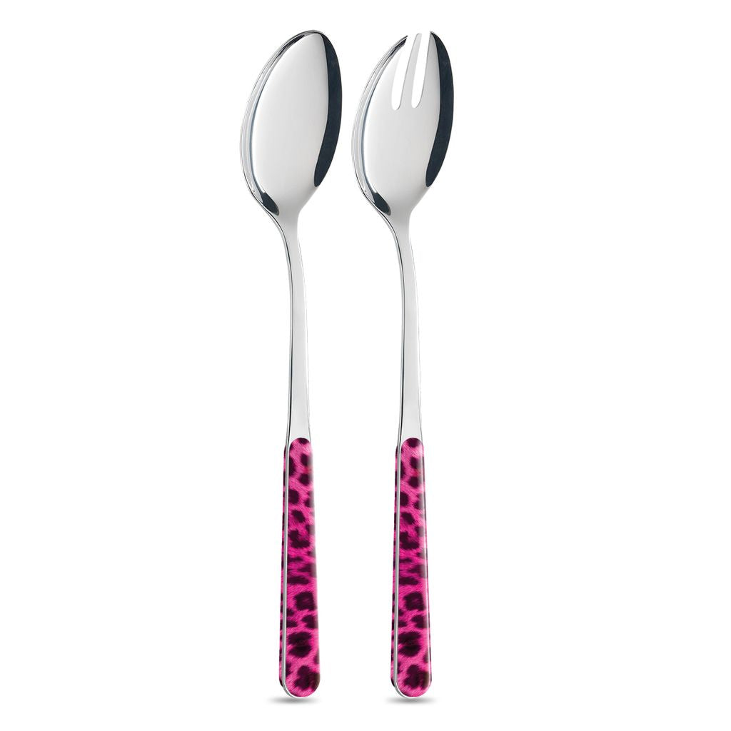 Salad Set - Pink Leopard Animalier BD14002P