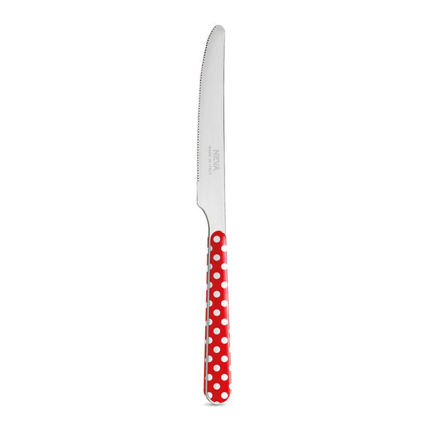 Coltello Tavola - Pois Rosso BD14053R