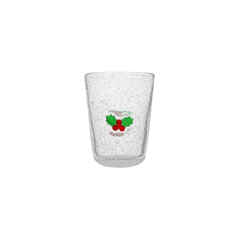 GLASS - MISTLETOE - MEMENTO XMAS