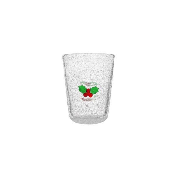GLASS - MISTLETOE - MEMENTO XMAS