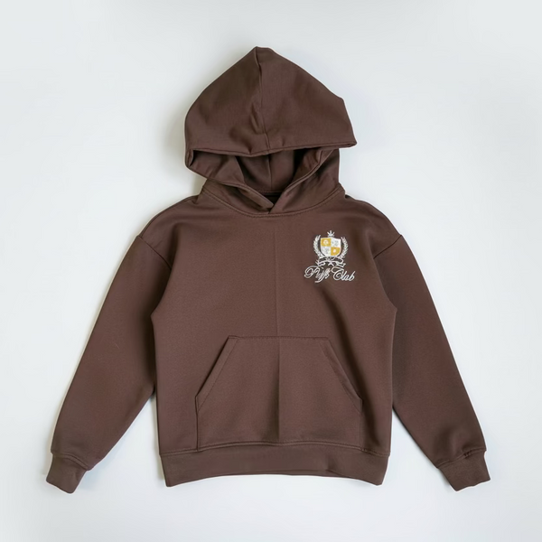 Sudadera Infantil PUFFI CLUB - Chocolate
