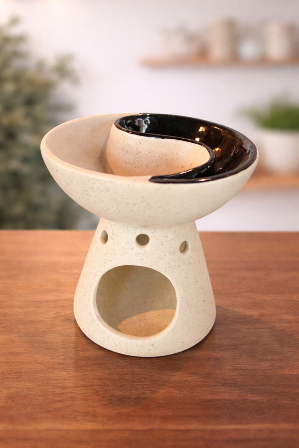 Black and White Burner