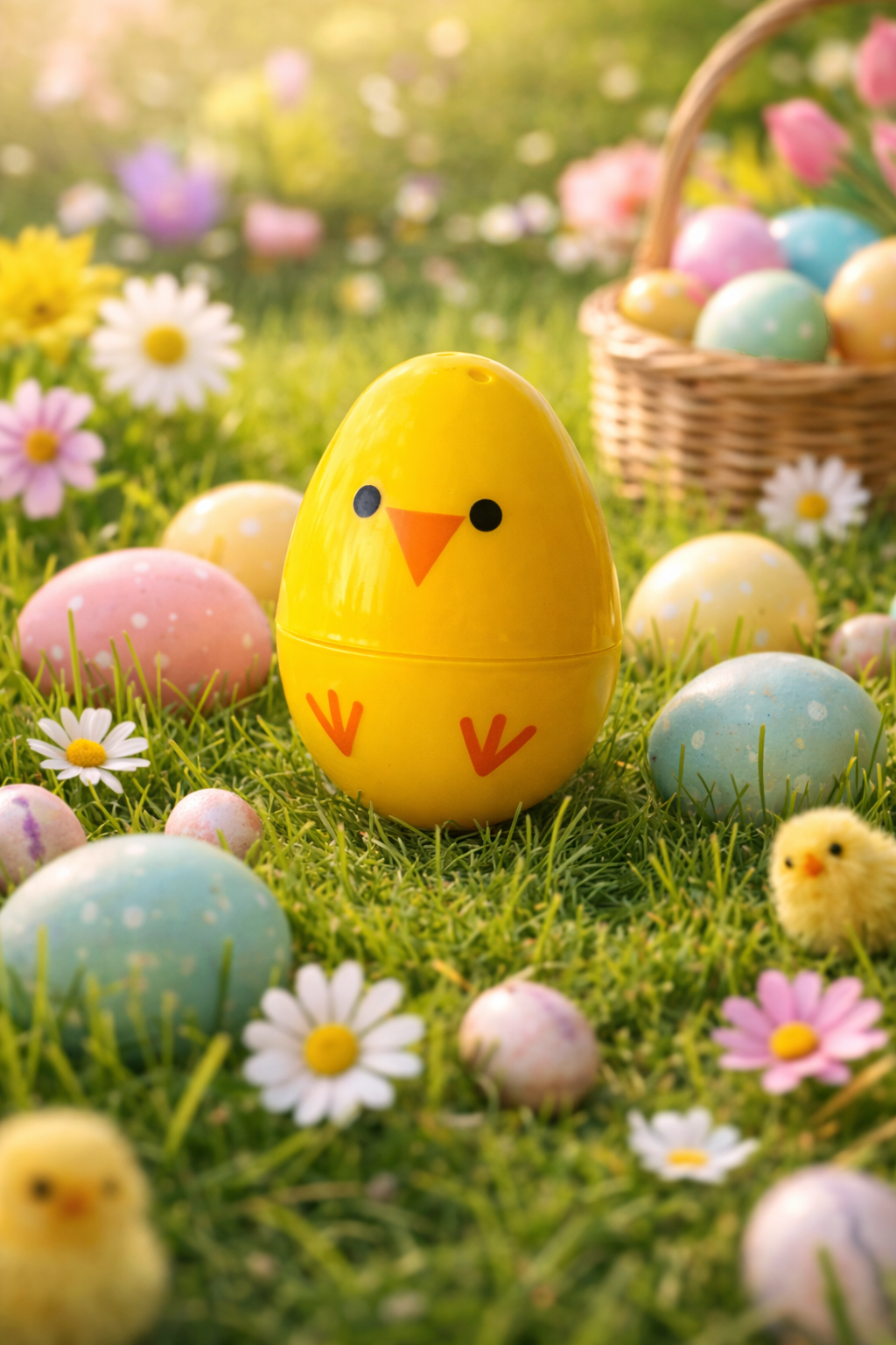 Surprise Chick Melting Eggs 🐥