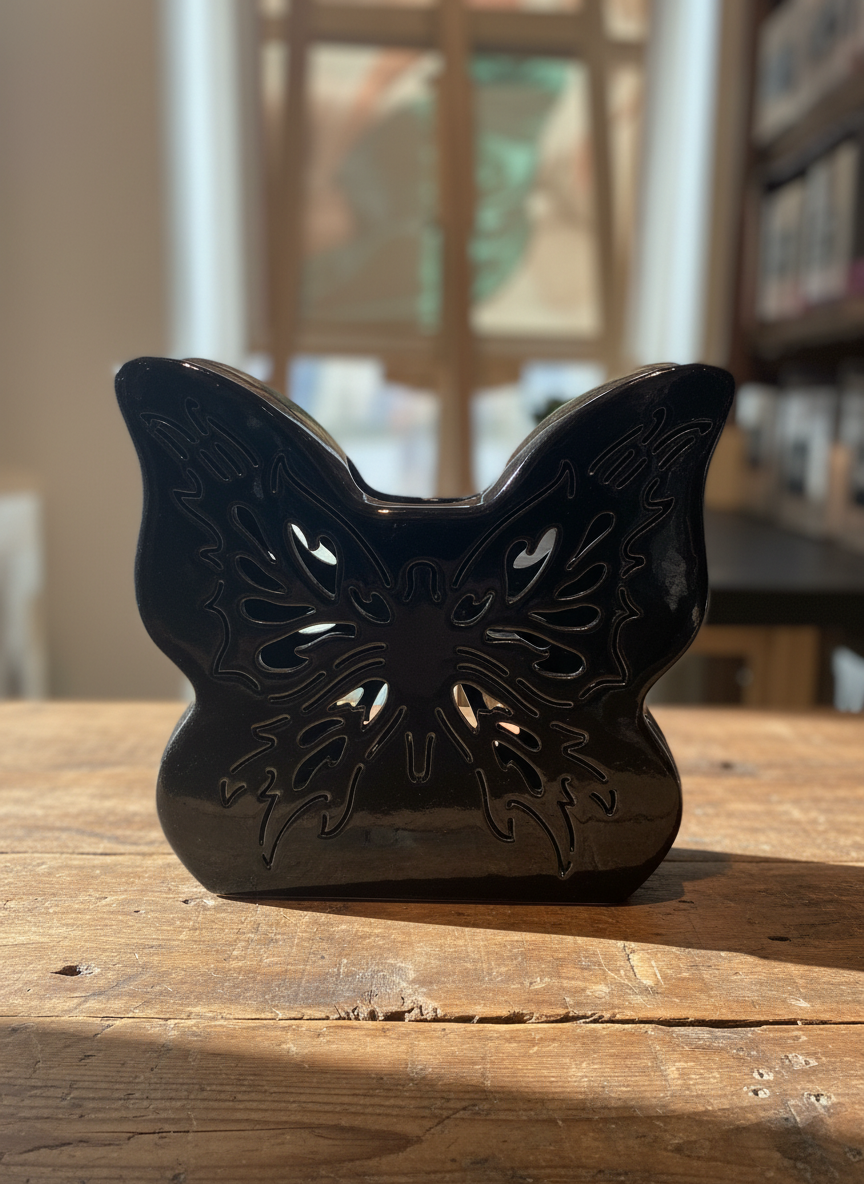 Black butterfly burner