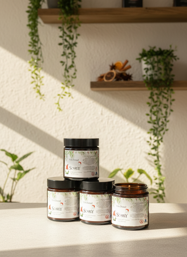 Bougie de Noël Édition Limitée - Vin Chaud