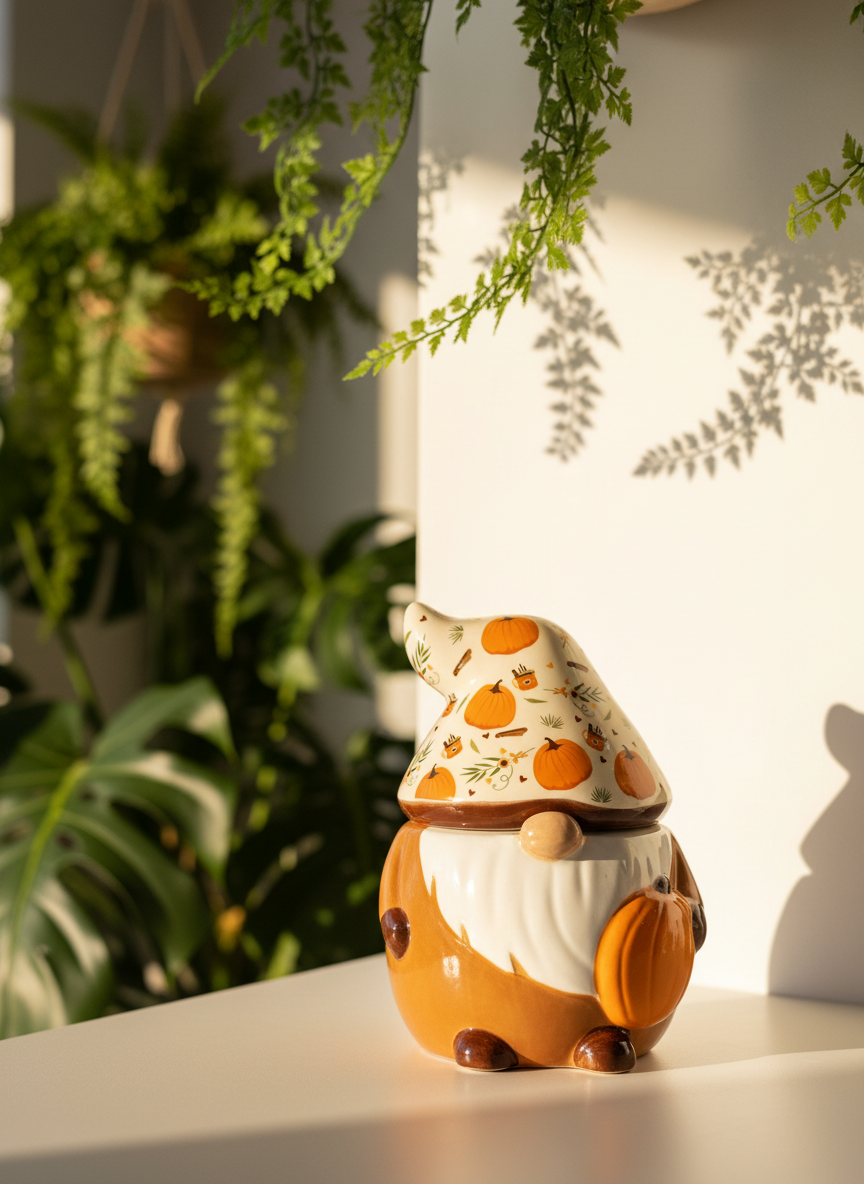 Pumpkin Gnome Burner