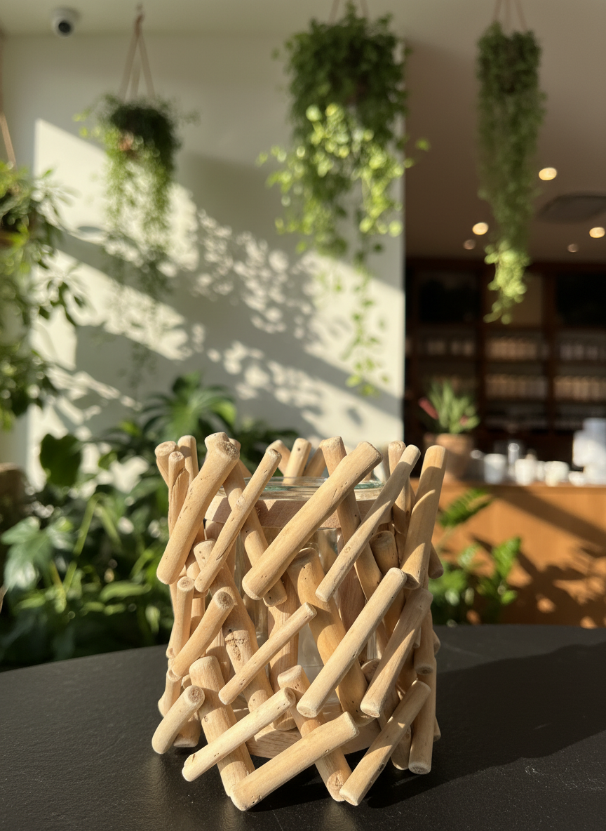 Bruleur à chaleur douce - bois n.7