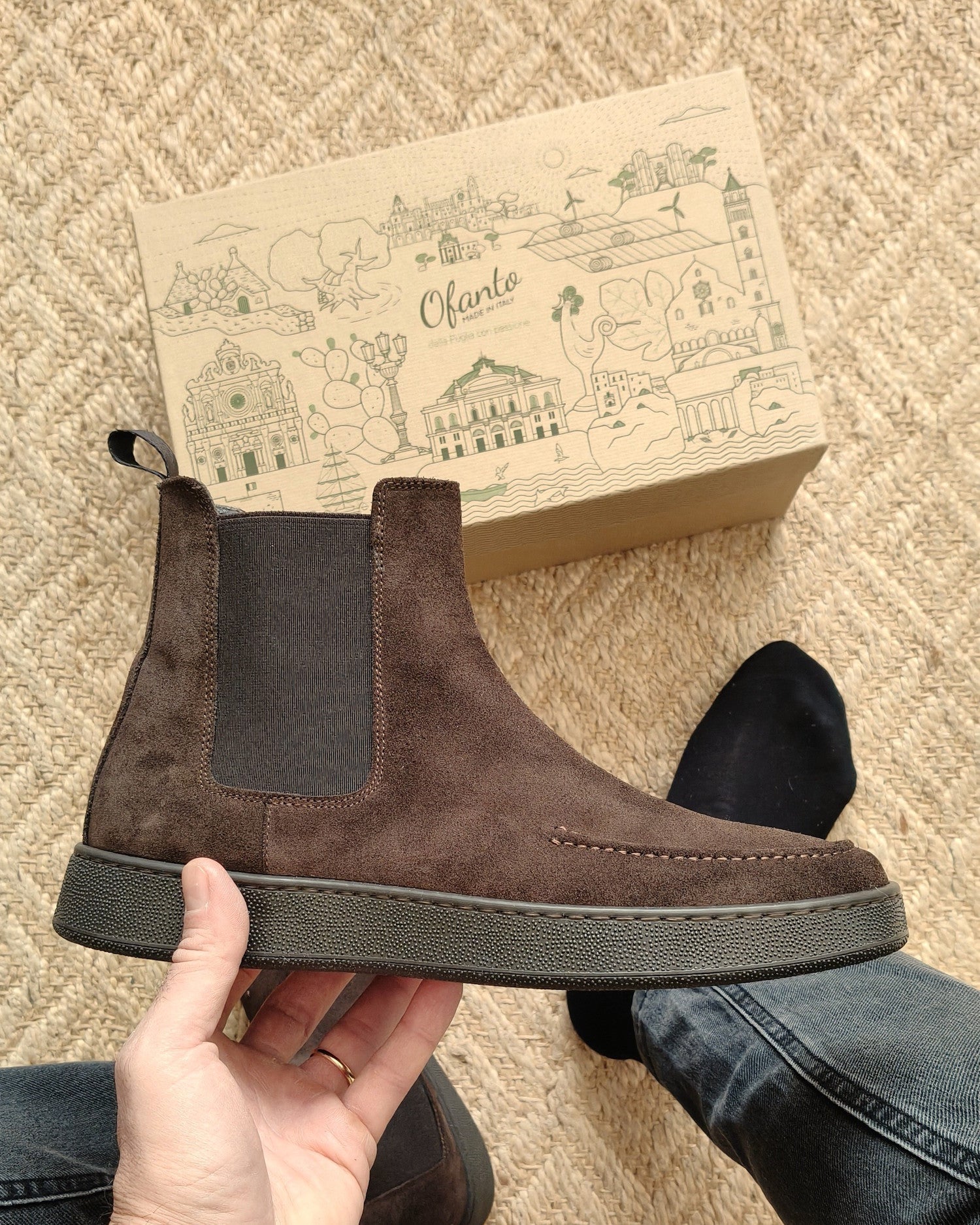 Cortina - Suède Marron