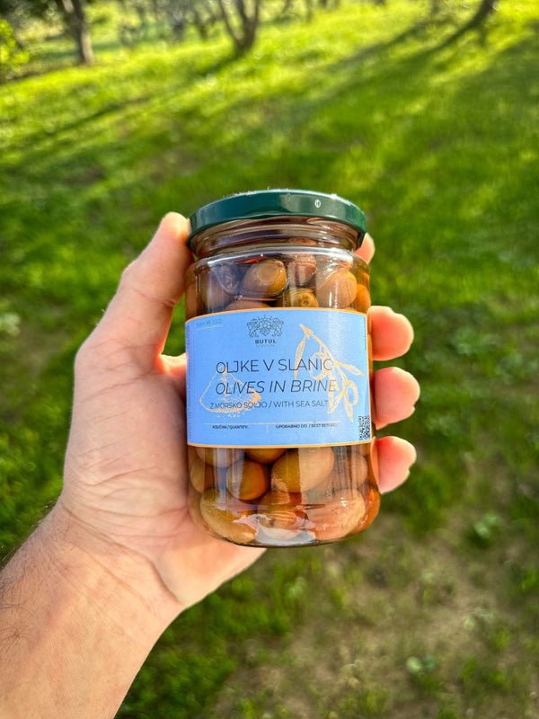 Leccino olives in brine 212 ml