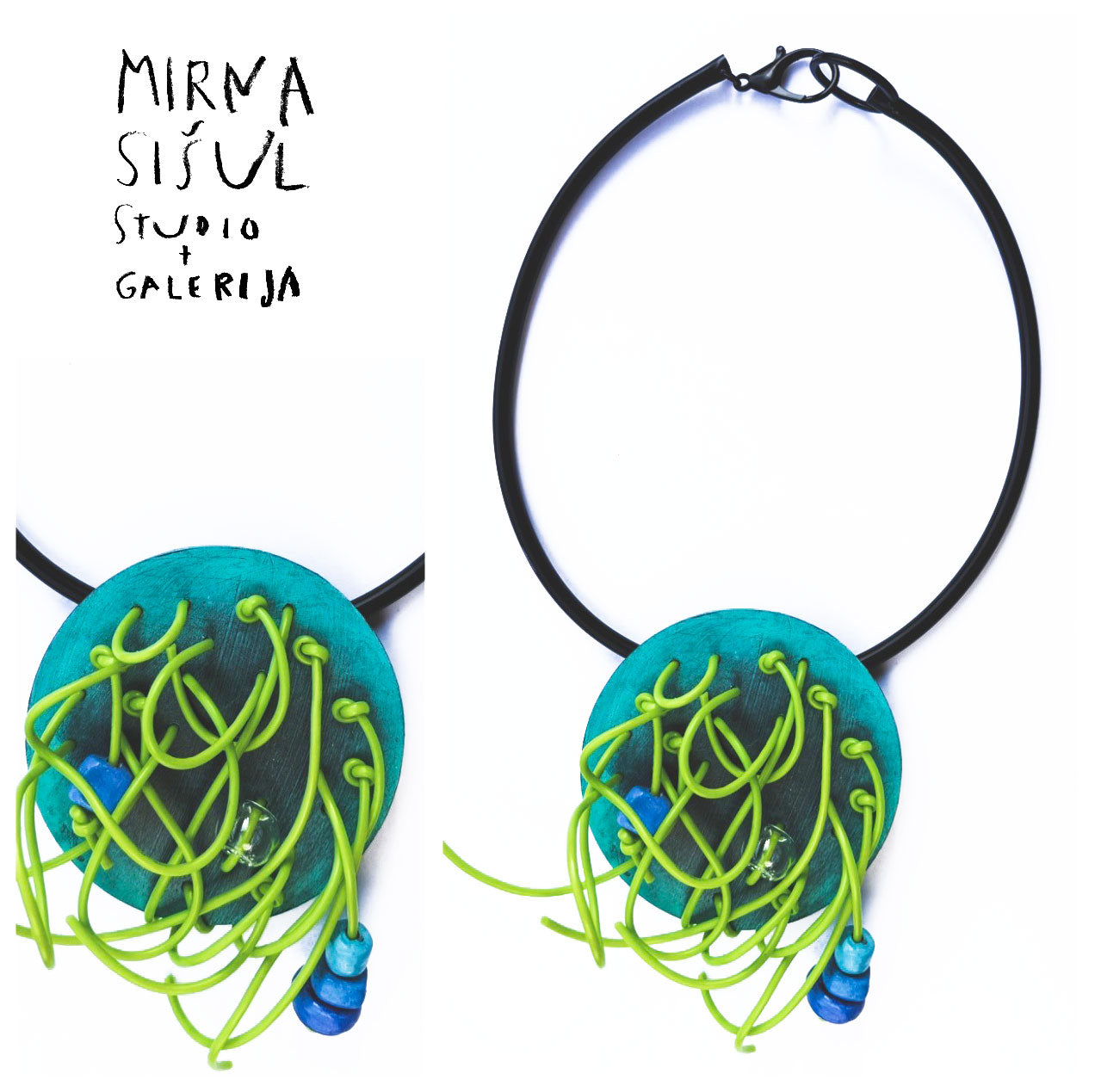 Green Game Necklace