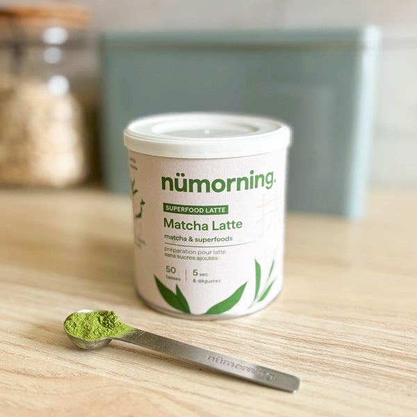 cuillère doseuse en acier pour matcha