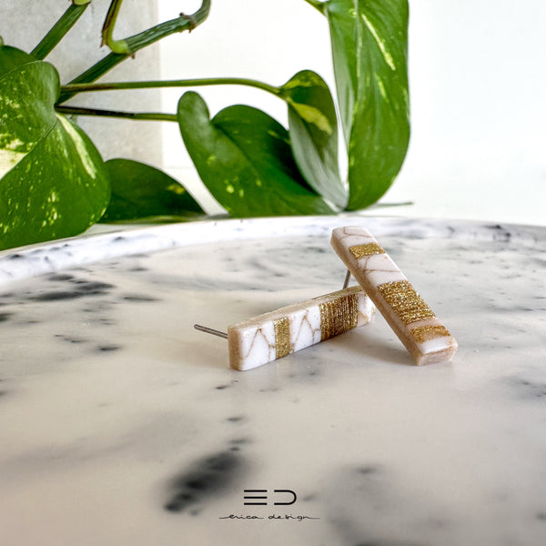 summertime marble | powdery gold | limited