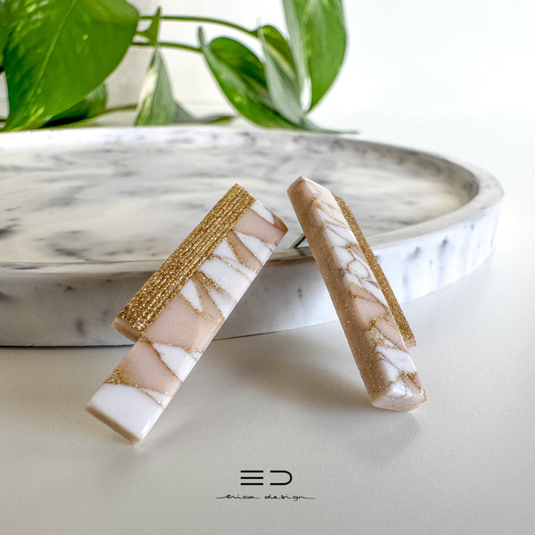summertime marble | powdery gold | limited