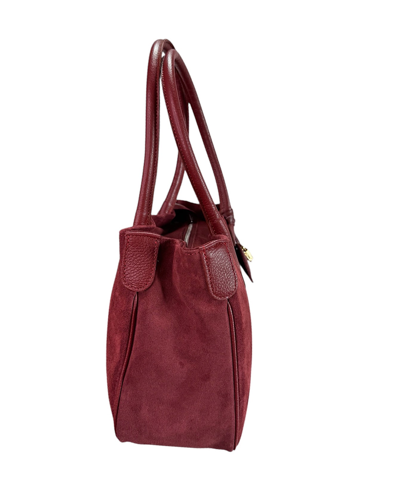 Cecilia Suede Bordo Bag