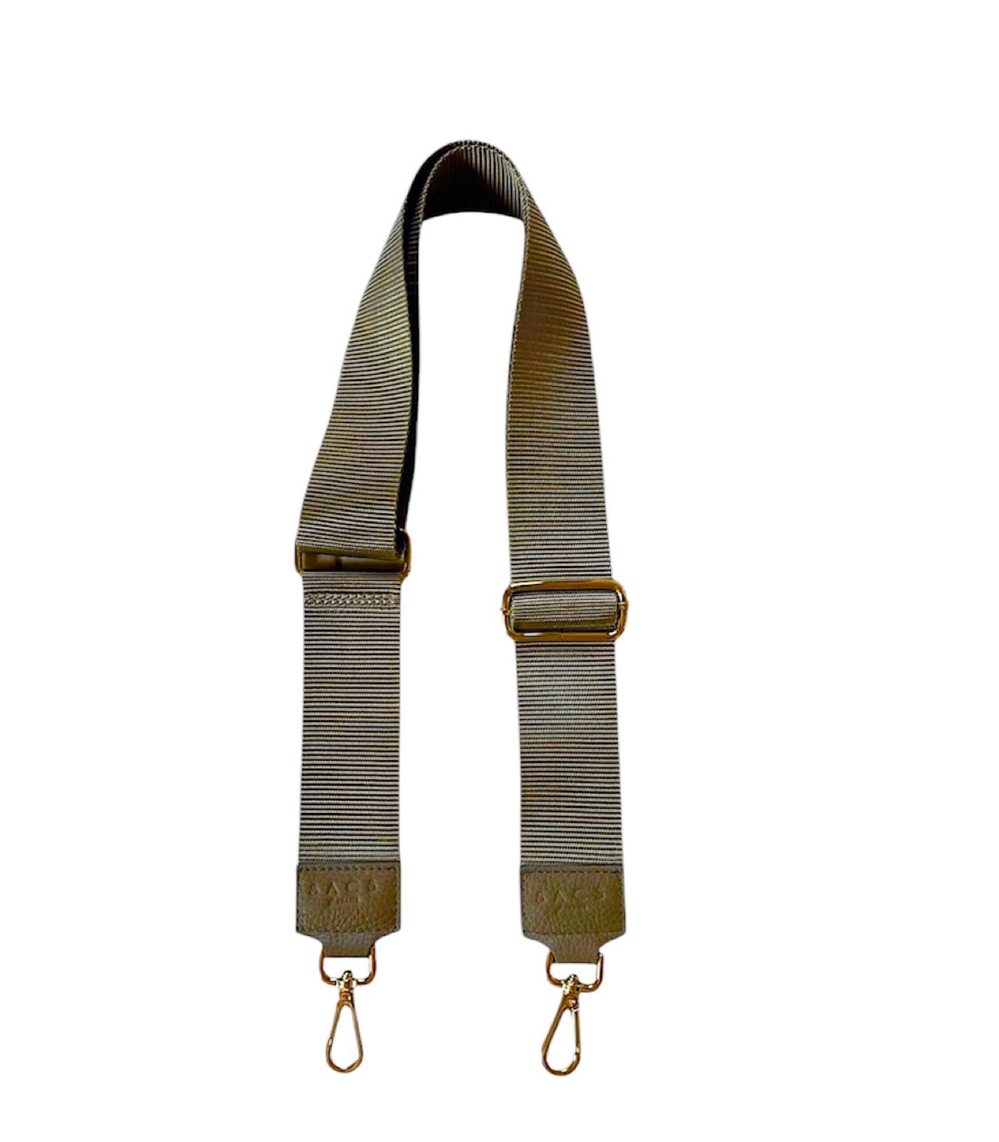 Taupe Fabric Shoulder Strap