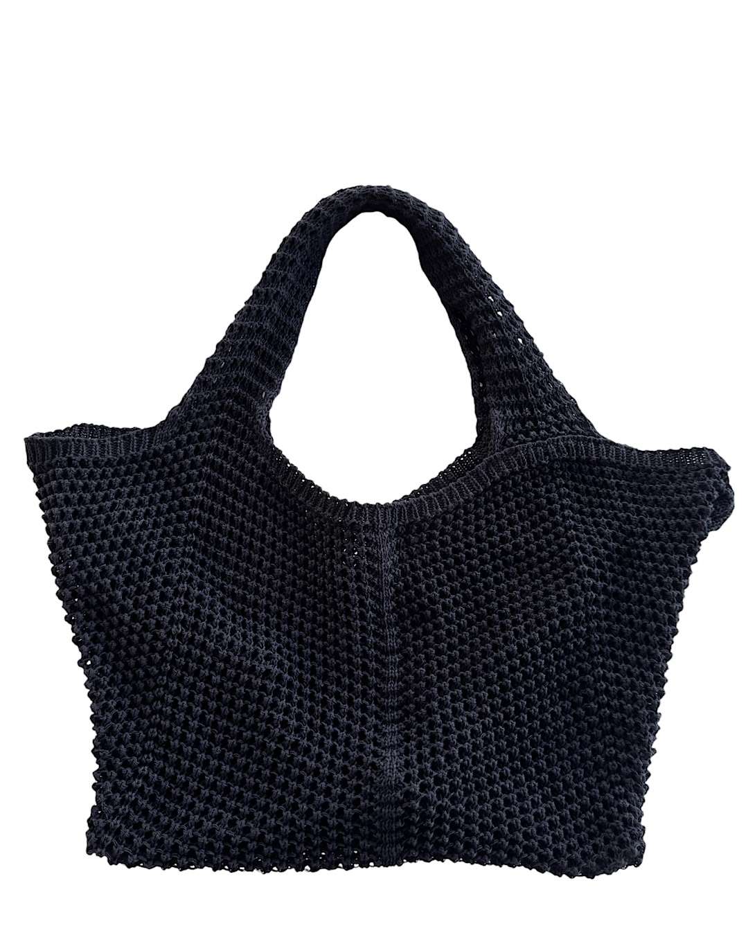 Borsa Mare Maglia Col Nero