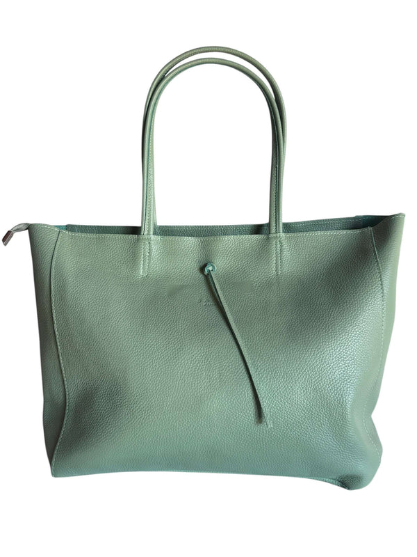 Flo Bag Genuine Leather Green Color