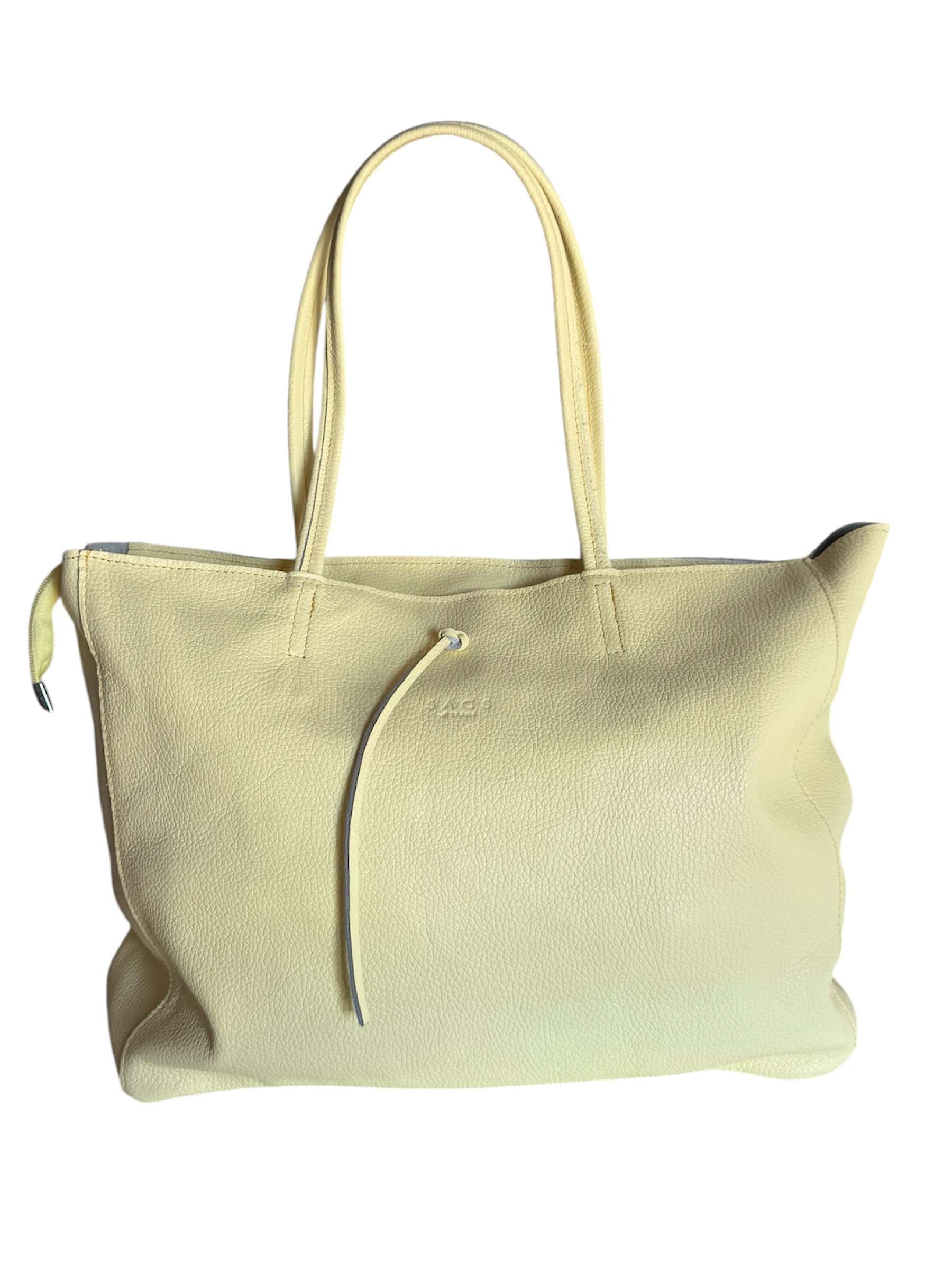 Flo Bag Genuine Leather Yellow Color