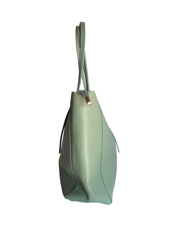 Flo Bag Genuine Leather Green Color
