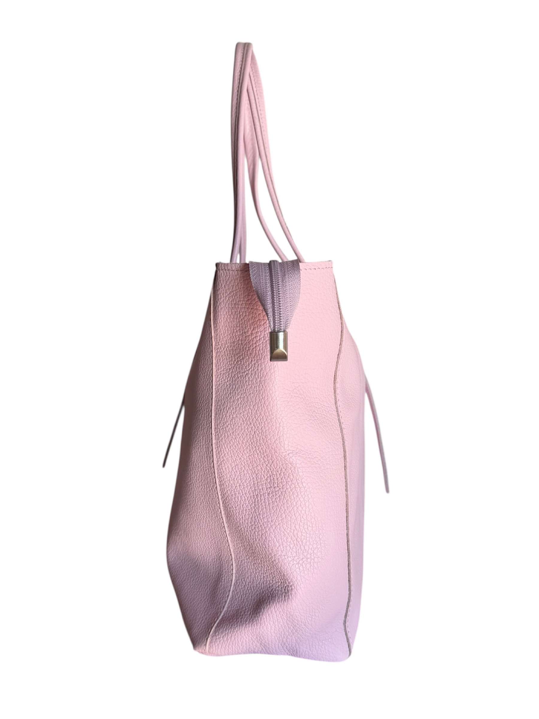 Flo Bag Genuine Leather Pink Color