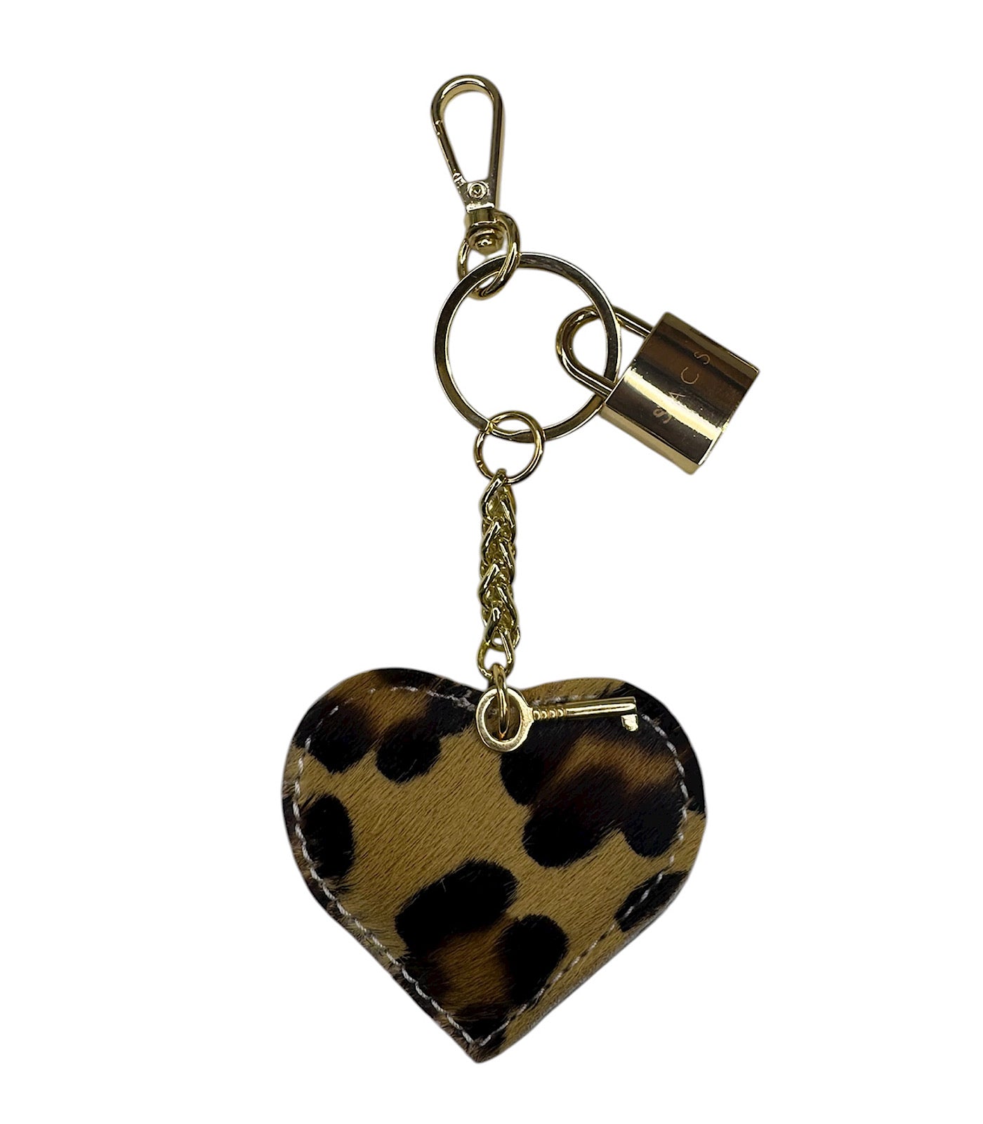 Charms & Keychains with Leopard Print