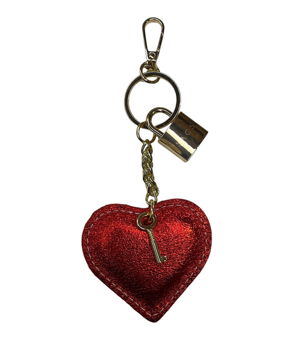 Charms & Keychains with Laminated Red