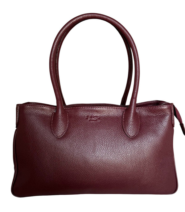 Borsa Cecilia Pelle Col Bordò