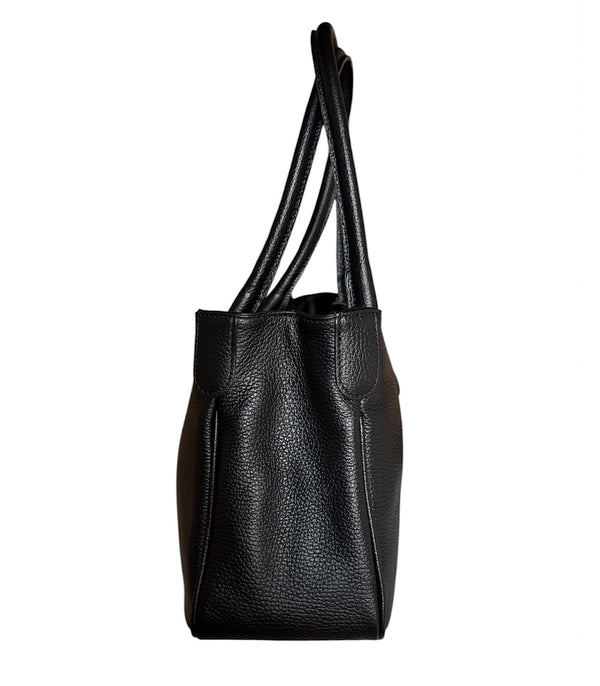 Cecilia Leather Bag Black