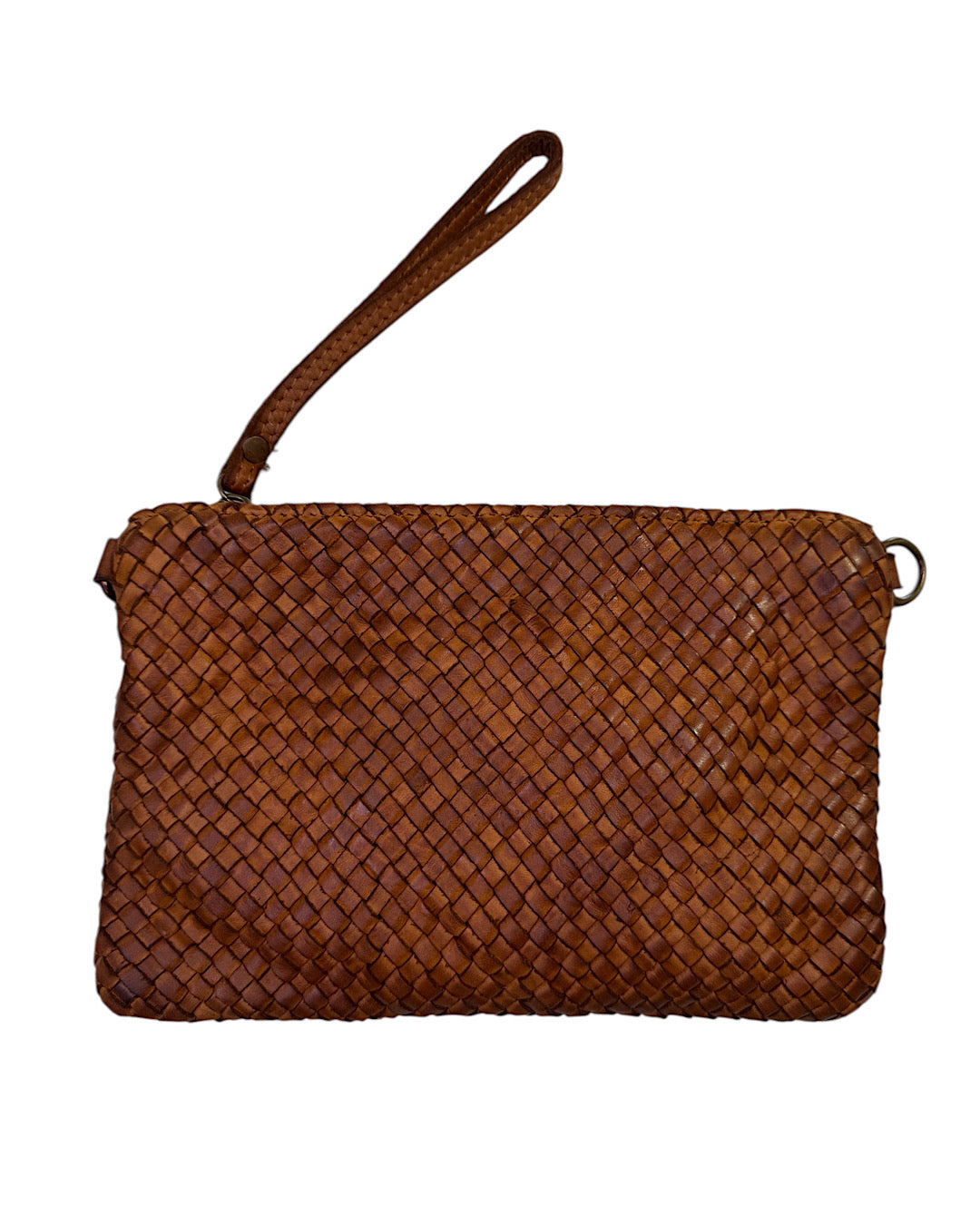 Genuine Leather Calfskin Weave with Leather