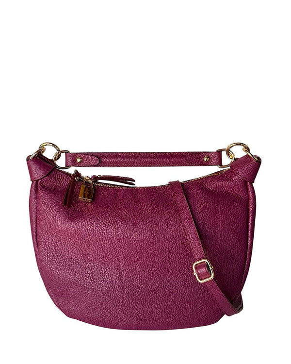 Cru Col Burgundy Genuine Leather