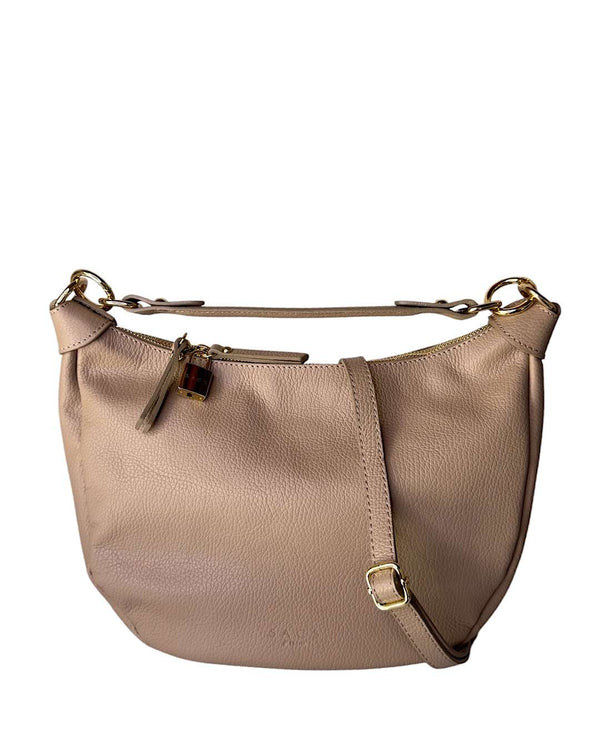Cru Col Light Taupe Genuine Leather