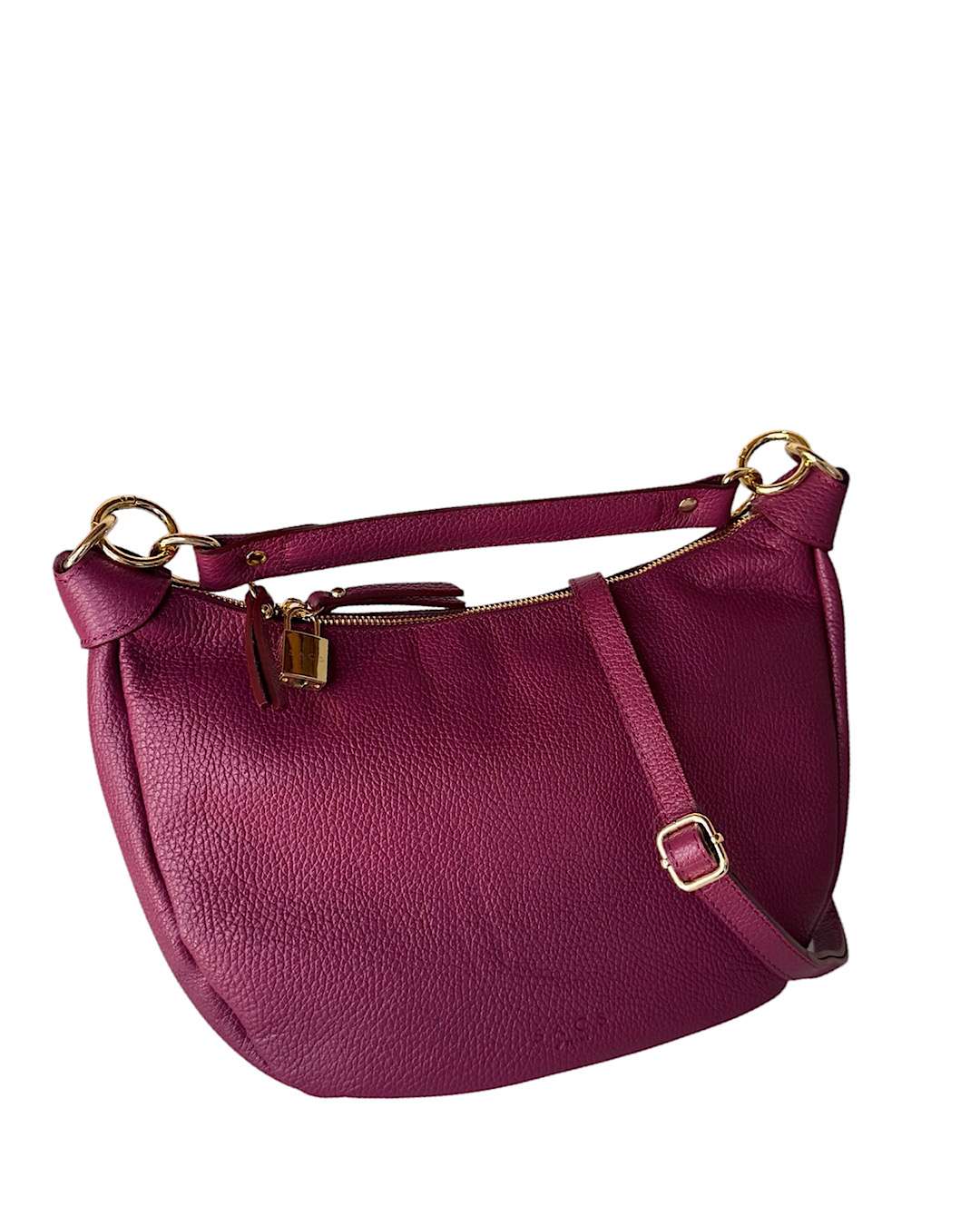 Cru Col Burgundy Genuine Leather