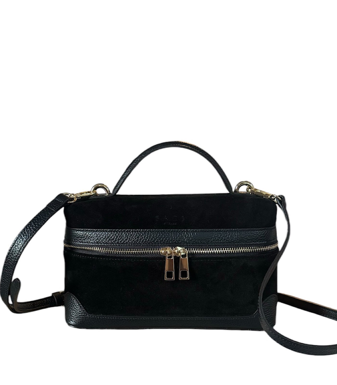 Bon Ton Suede with Black