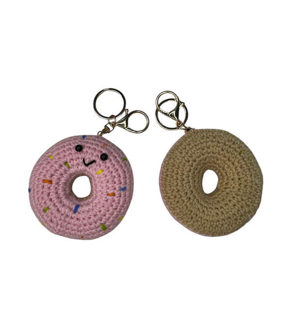 Rose & Beige Donut Charm
