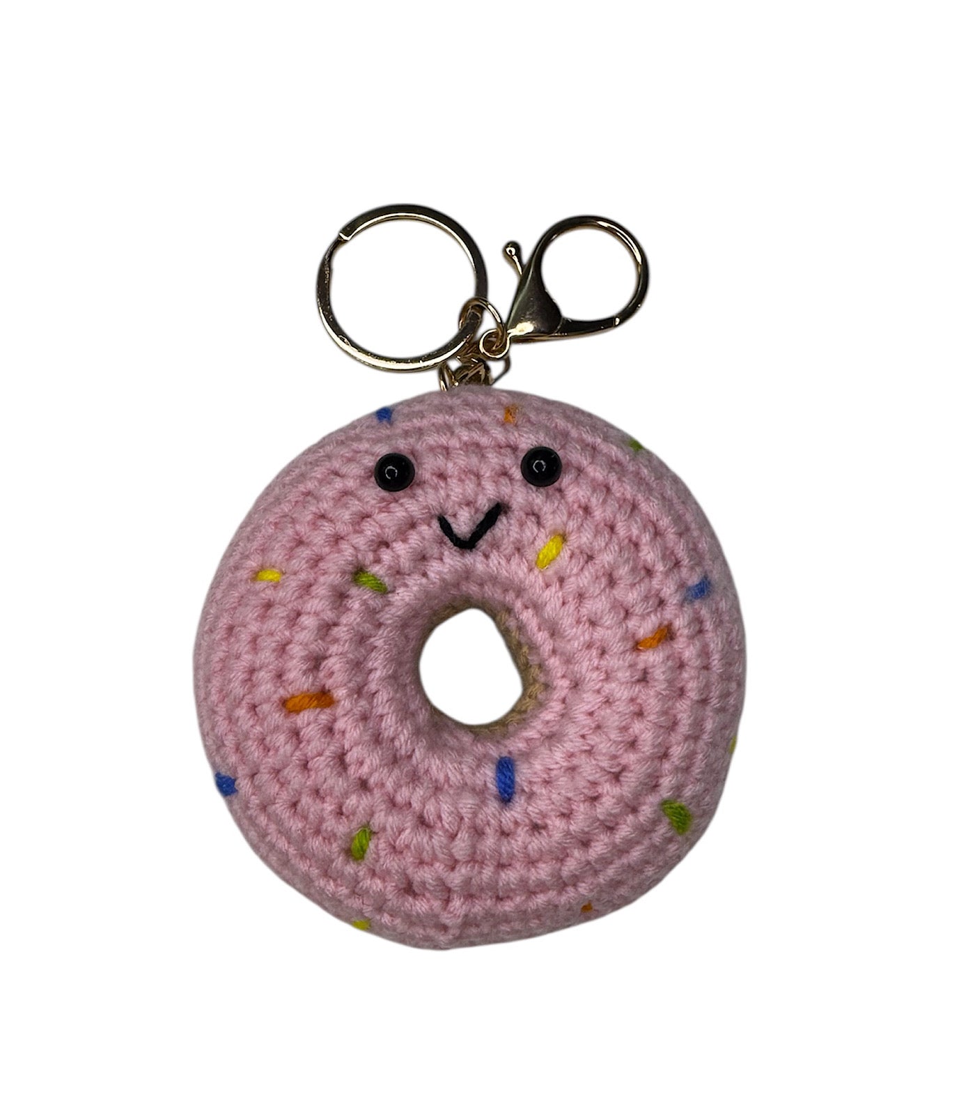 Rose & Beige Donut Charm