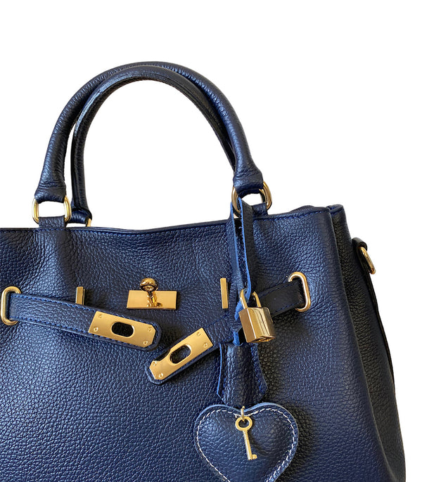 Pandora Navy Blue Shopper Bag
