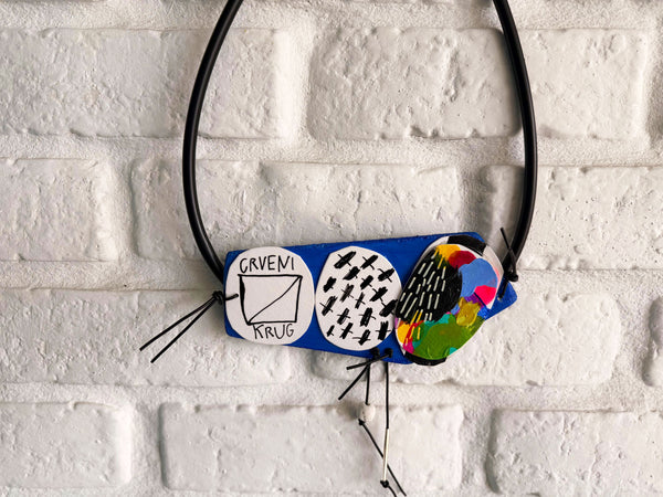 Necklace Red Circle