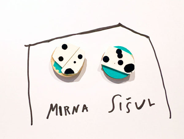 Small Ladybug Earrings