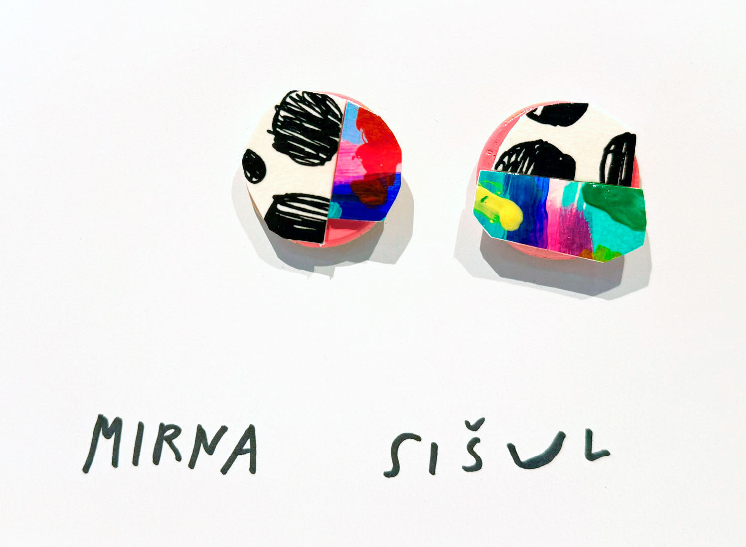 Colorful Ladybug Earrings