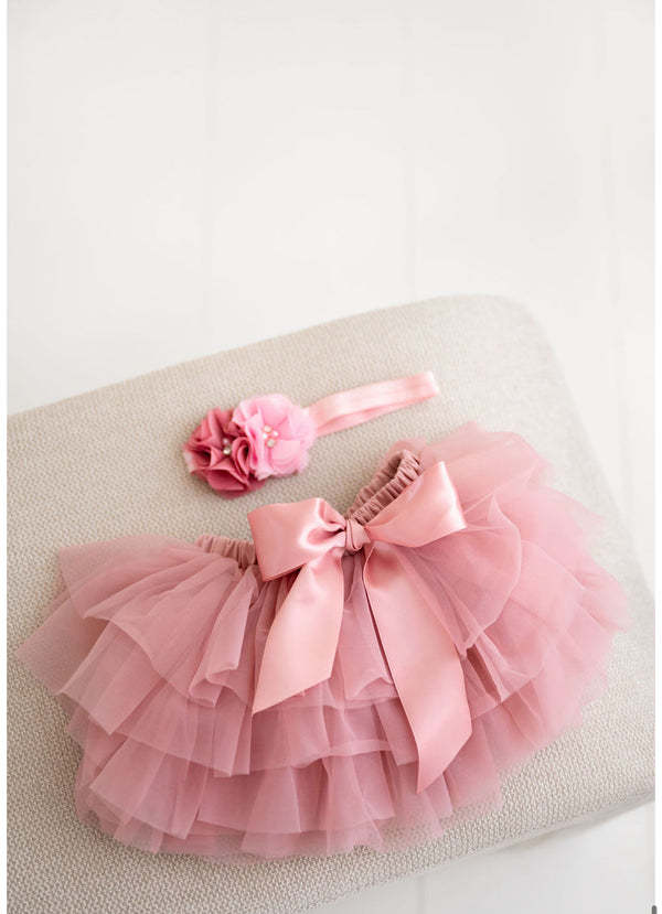Baby tutu skirt + headband
