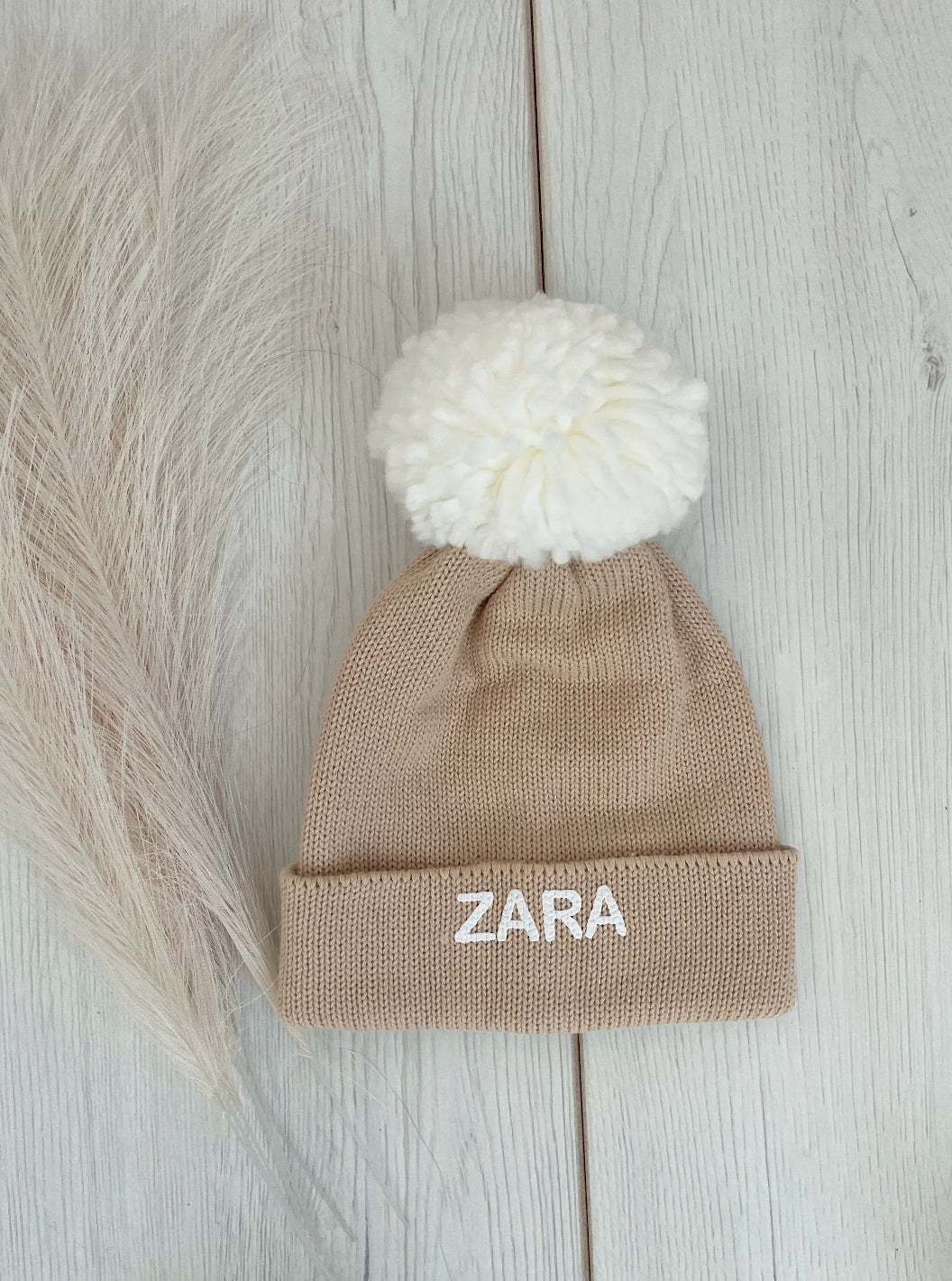 Pom Pom otroška zimska kapa