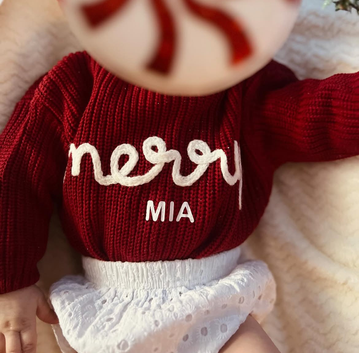 Merry Children's Sweater
