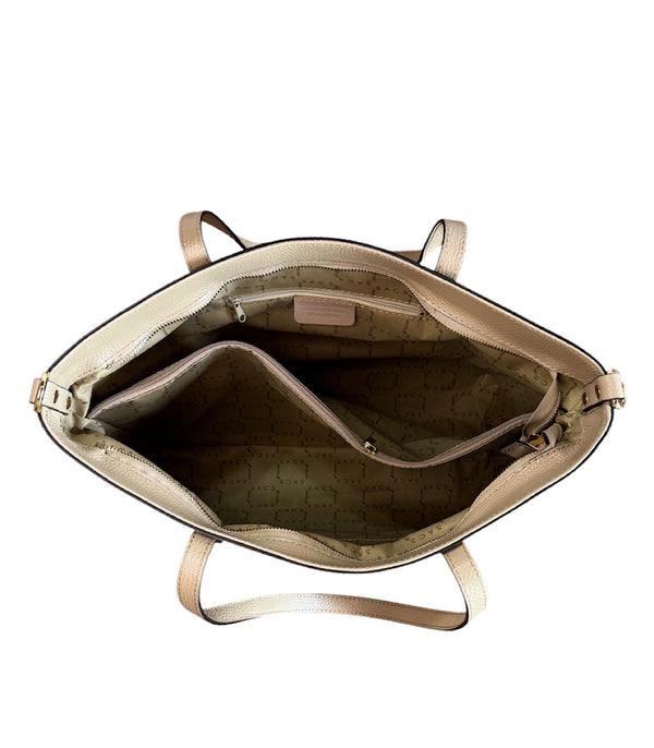 Borsa Shopper Colore Taupe Chiaro