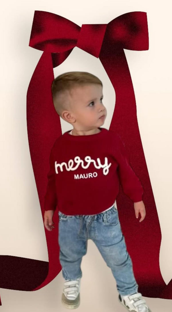 Merry Children's Sweater