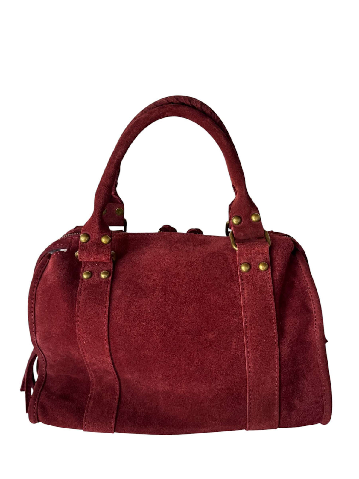 Petra Suede Wine Color